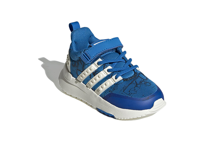 (Infant) LEGO adidas Racer TR I 'Shock Blue Off White' 圖 3