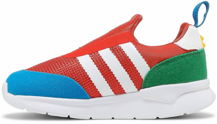 (Toddler) LEGO x adidas ZX 360 'Bold Orange' FX4959 Lookbook (Toddler) LEGO x adidas ZX 360 'Bold Orange' FX4959