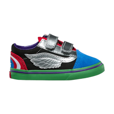 (Infant) Marvel Vans Old Skool V 'Captain America'