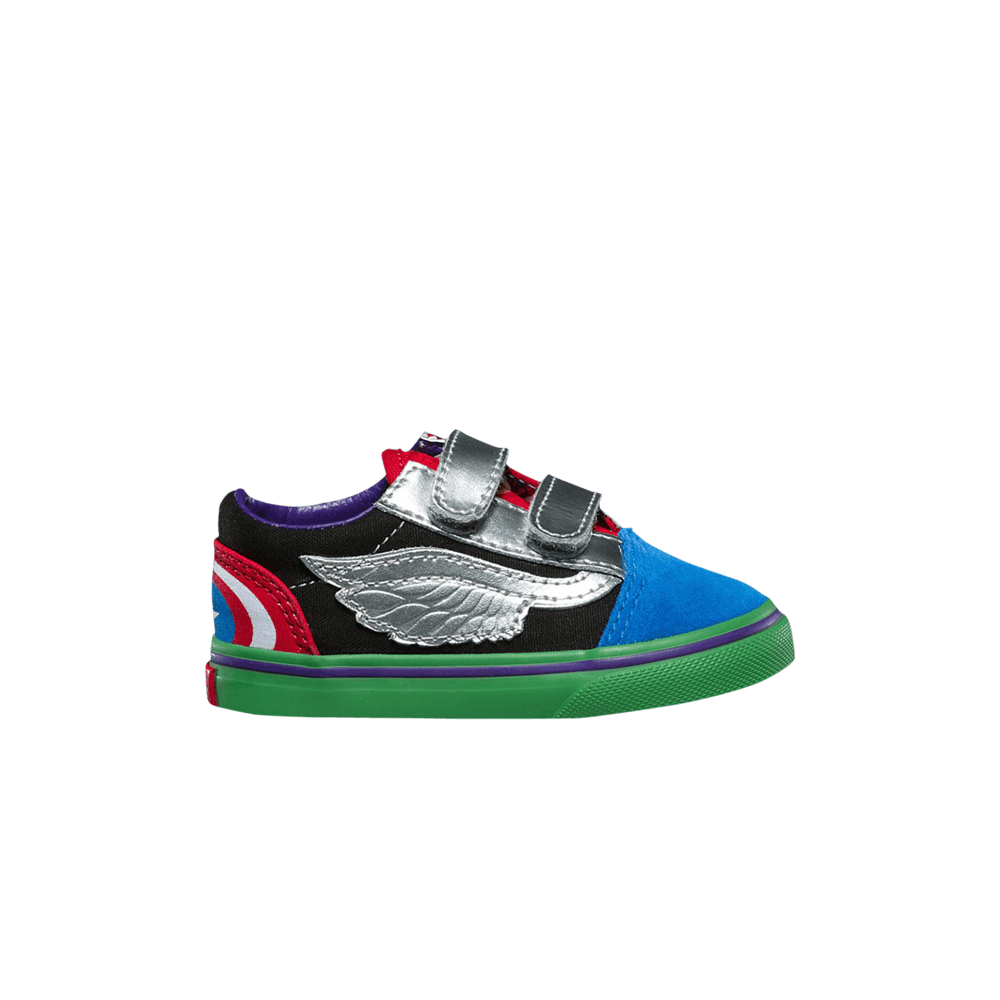 (Infant) Marvel x Vans Old Skool V 'Captain America' VN0A344KU3V