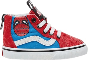 (Infant) Marvel x Vans SK8-Hi Zip 'Spiderman' VA32R3U4I (Infant) Marvel x Vans SK8-Hi Zip 'Spiderman' VA32R3U4I