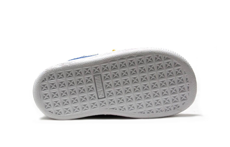 (Infant) Minions Puma Basket 5 'Banana - White' 圖 5