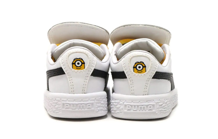 Shop (TD) Minions x Puma Basket Lengua 'Blanco' 365152-01
