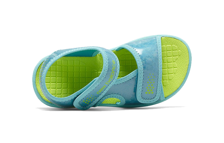 Lookbook (TD) New Balance 2031 ''Blauwe Klittenband Open-Teen Casual Sandalen'' K2031BLLI