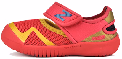 (Infant) New Balance 208 'Red Velcro Sandal' KA208IMI (Infant) New Balance 208 'Red Velcro Sandal' KA208IMI