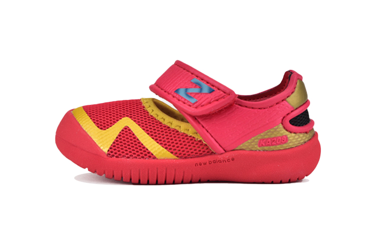 (Infant) New Balance 208 'Red Velcro Sandal' KA208IMI