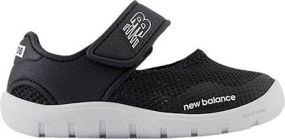 (Infant) New Balance 208v2 Hook & Loop Sandal Wide 'Black White' IO208A2-W (Infant) New Balance 208v2 Hook & Loop Sandal Wide 'Black White' IO208A2-W