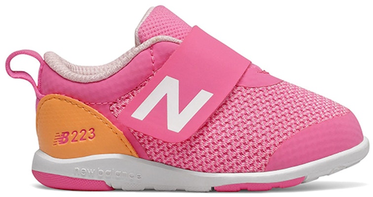 嬰兒 New Balance 223系列 魔術黏貼 抗磨損通風 低筒運動鞋 粉色 Order 嬰兒 New Balance 223系列 魔術黏貼 抗磨損通風 低筒運動鞋 粉色