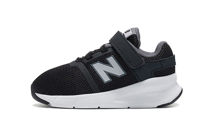 (Infant) New Balance 24 Series 'Black Velcro Low-Top' IH24BS