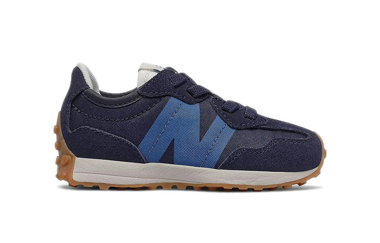 Order 嬰兒 New Balance 327系列 舒適耐磨跑步鞋 藍色