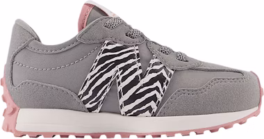 (Infant) New Balance 327 Bungee Lace 'Zebra' IH327PI (Infant) New Balance 327 Bungee Lace 'Zebra' IH327PI