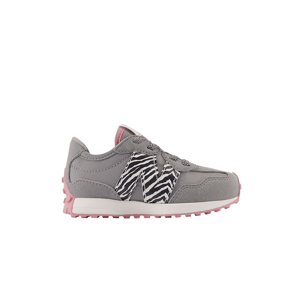 Buy (TD) New Balance 327 松紧带 宽版 '斑马' IH327PI-W