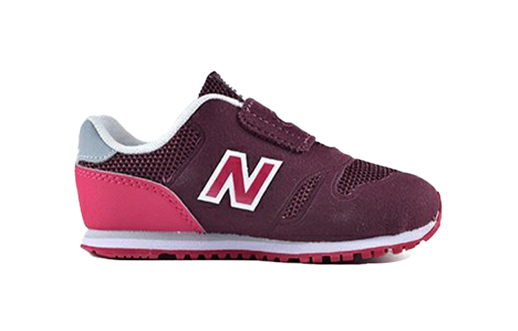 Order 嬰幼兒 New Balance 373系列 魔鬼氈 減震防滑耐磨 低筒跑步鞋 紫紅色