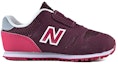 Order 嬰幼兒 New Balance 373系列 魔鬼氈 減震防滑耐磨 低筒跑步鞋 紫紅色