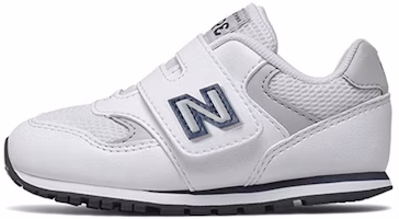 (Infant) New Balance 393 'White Velcro' IV393CWN (Infant) New Balance 393 'White Velcro' IV393CWN