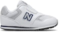 Order 嬰幼兒 New Balance 393系列 魔鬼氈 低筒休閒運動鞋 白色