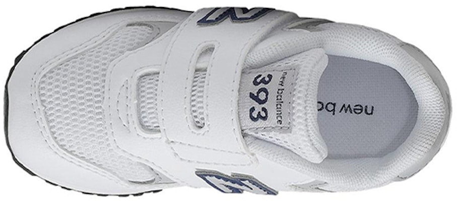 嬰幼兒 New Balance 393系列 魔鬼氈 低筒休閒運動鞋 白色 Lookbook 嬰幼兒 New Balance 393系列 魔鬼氈 低筒休閒運動鞋 白色
