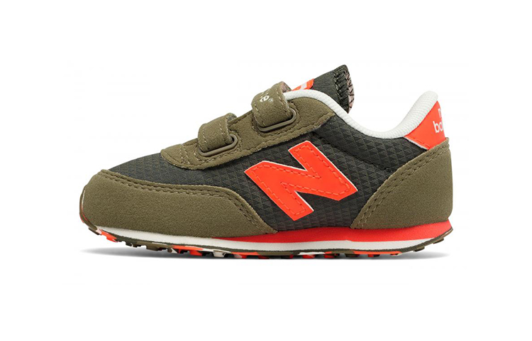 (Infant) New Balance 410 'Hook and Loop Brown-Orange' KE410COI