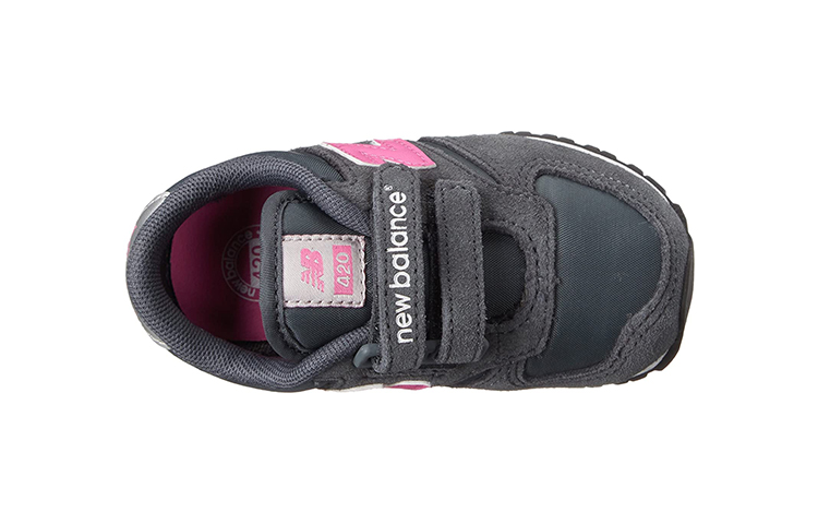 Lookbook (TD) New Balance 420 'Hitam Pink Velcro' KE420GKI