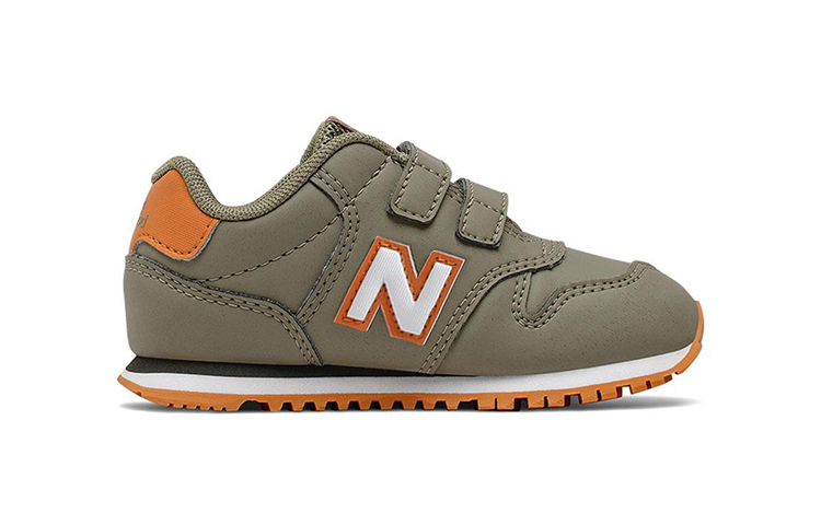 Order 嬰兒 New Balance 500系列 魔鬼氈 復古低筒跑步鞋 軍綠色