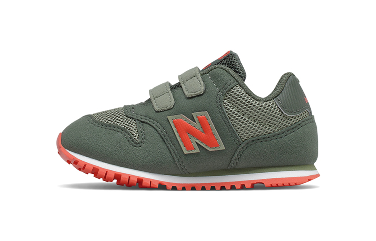 Buy 嬰幼兒 New Balance 500系列 魔術貼 低筒休閒運動鞋 橄欖綠