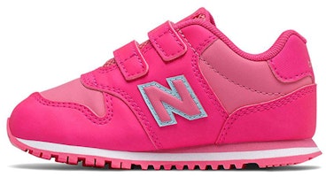 (Infant) New Balance 500 'Purple Red Velcro' IV500WNP (Infant) New Balance 500 'Purple Red Velcro' IV500WNP