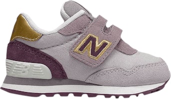 (Infant) New Balance 515v1 Hook & Loop Wide 'Purple Metallic Gold' IV515CM (Infant) New Balance 515v1 Hook & Loop Wide 'Purple Metallic Gold' IV515CM