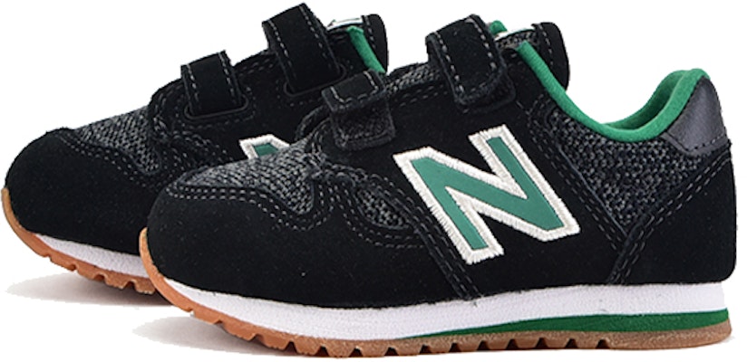 嬰幼兒 New Balance 520系列 低筒運動鞋 黑綠色 Order 嬰幼兒 New Balance 520系列 低筒運動鞋 黑綠色