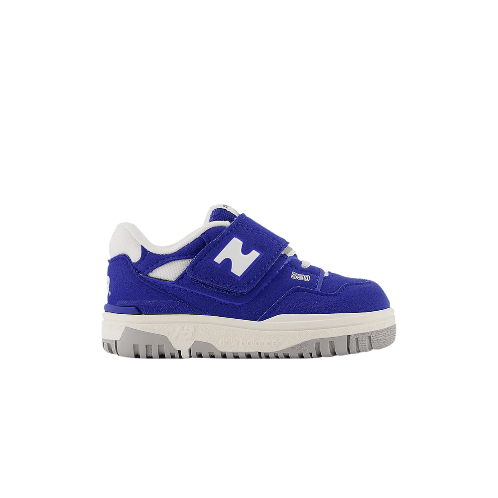 (Infant) New Balance 550 Bungee Lace Top Strap 'Suede Pack - Team Royal' IHB550NA