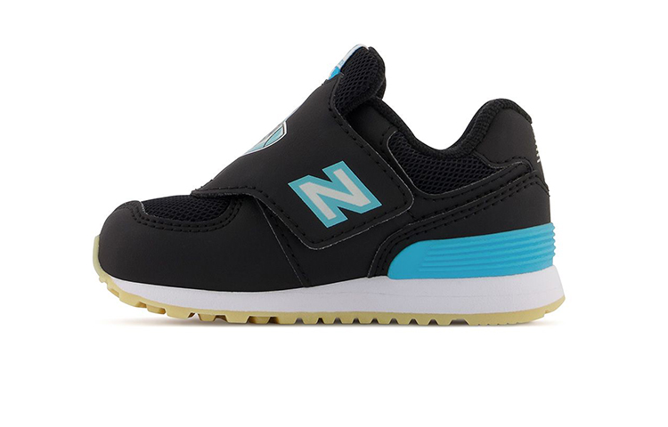 Buy 嬰兒 New Balance 574系列 復古低筒休閒運動鞋 黑藍