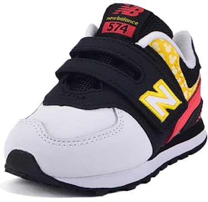 (Infant) New Balance 574 'Black Yellow Red Velcro' IV574DSC Order (Infant) New Balance 574 'Black Yellow Red Velcro' IV574DSC