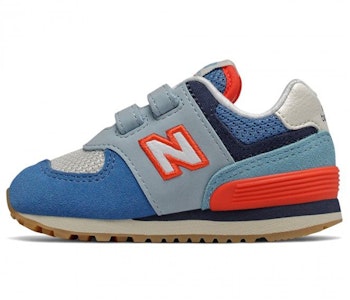 嬰幼兒 New Balance 574系列 透氣抗磨損 低筒運動鞋 藍灰色 Buy 嬰幼兒 New Balance 574系列 透氣抗磨損 低筒運動鞋 藍灰色