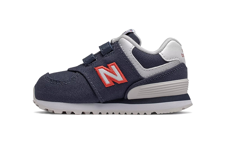 Buy (TD) ニューバランス 574 ブルー 面面ファスナー IV574SOP