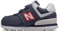 Buy (TD) ニューバランス 574 ブルー 面面ファスナー IV574SOP