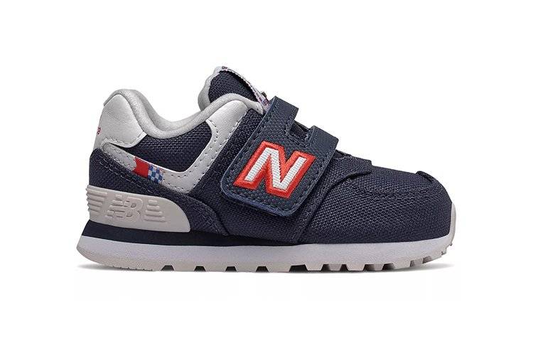 Order (TD) ニューバランス 574 ブルー 面面ファスナー IV574SOP