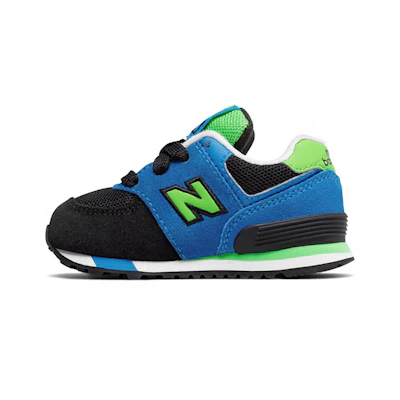 (Infant) NB 574 'Cut and Paste Grey Blue Green'