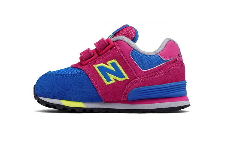 Buy (TD) New Balance 574 '剪裁粘贴魔术贴紫蓝色' KV574WAI