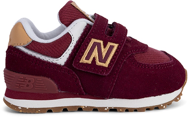 (TD) New Balance 574 'Merah Tua Velcro' IV574AD1 Order (TD) New Balance 574 'Merah Tua Velcro' IV574AD1