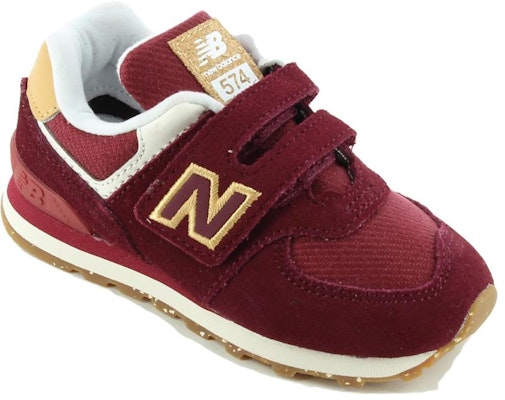 (TD) New Balance 574 'Merah Tua Velcro' IV574AD1 Shop (TD) New Balance 574 'Merah Tua Velcro' IV574AD1