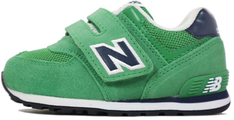 (Infant) New Balance 574 'Green Velcro' KV574AGI Buy (Infant) New Balance 574 'Green Velcro' KV574AGI