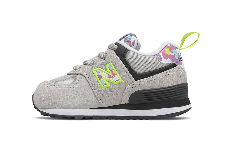 Buy 嬰幼兒 New Balance 574系列 低筒運動鞋 灰黑色
