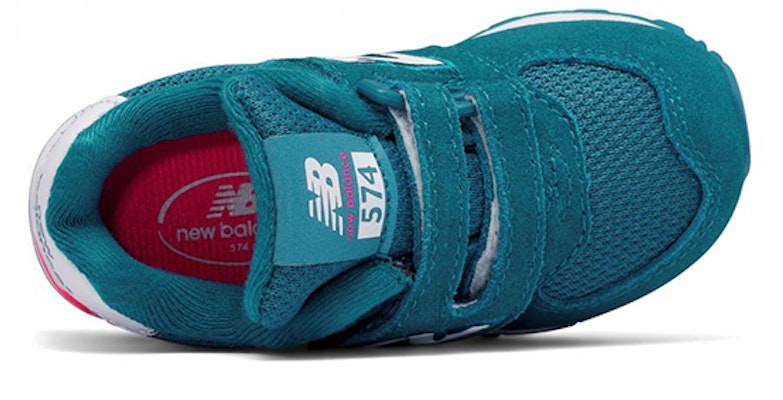 (TD) New Balance 574 'Velcro Alta Visibilidad Azul' KV574CJI Lookbook (TD) New Balance 574 'Velcro Alta Visibilidad Azul' KV574CJI