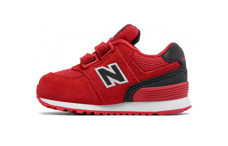 (Infant) New Balance 574 'Hook and Loop Visibility Red' KV574CXI