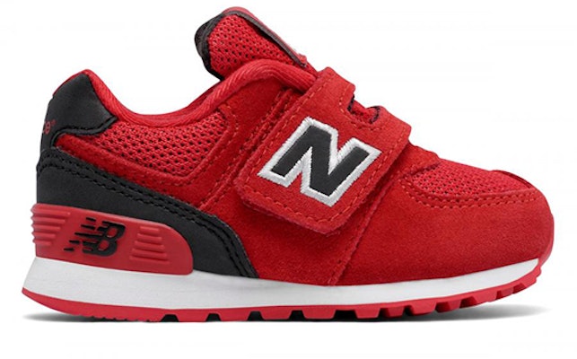 (Infant) New Balance 574 'Hook and Loop Visibility Red' KV574CXI Order (Infant) New Balance 574 'Hook and Loop Visibility Red' KV574CXI