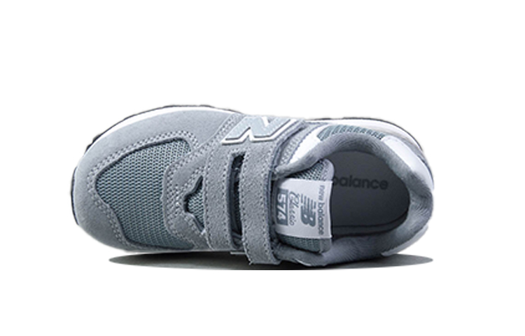 Lookbook (TD) New Balance 574 'Gris Claro con Velcro' YV574EV