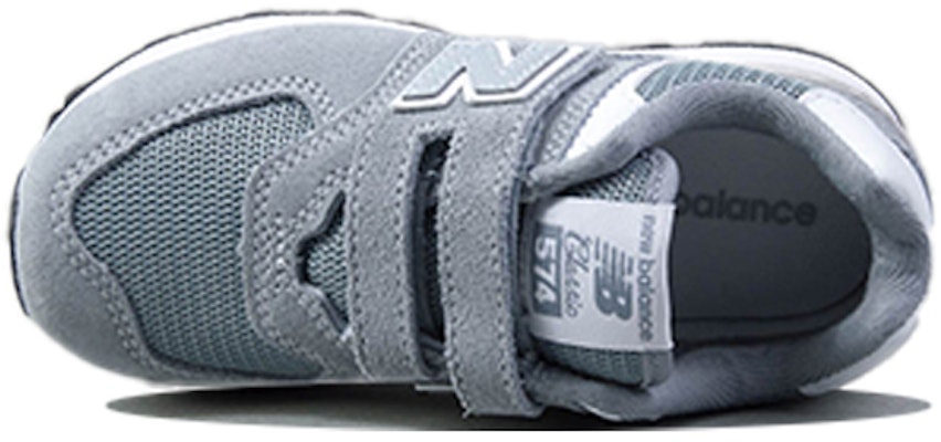 (Infant) New Balance 574 'Light Grey Velcro' YV574EV Lookbook (Infant) New Balance 574 'Light Grey Velcro' YV574EV