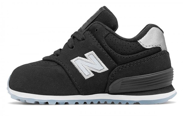 (Infant) New Balance 574 'Luxe Rep Black White' KL574YKI Buy (Infant) New Balance 574 'Luxe Rep Black White' KL574YKI