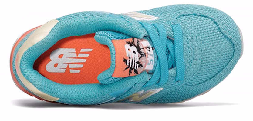 (TD) New Balance 574 'Miami Palms - Azul Atol' KL574U6I Lookbook (TD) New Balance 574 'Miami Palms - Azul Atol' KL574U6I