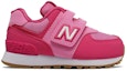 Order 嬰兒 New Balance 魔鬼氈 574系列 減震防滑 低筒運動鞋 桃紅色