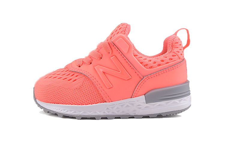 Buy 嬰幼兒 New Balance 574系列 魔鬼氈 低筒休閒運動鞋 肉粉色